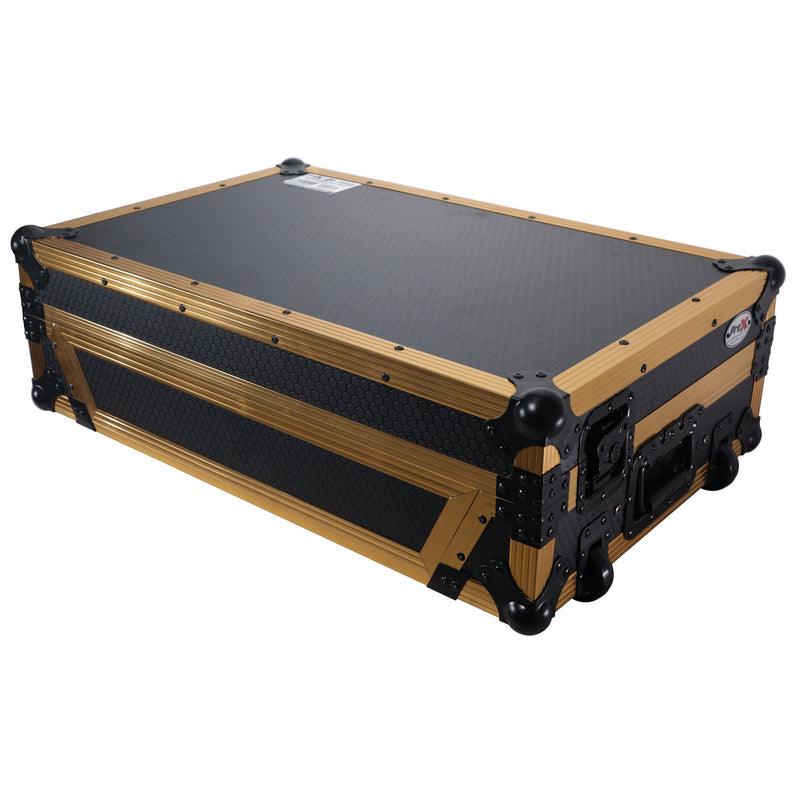ProX XS-RANEONE WLT FGLD ATA Flight Style Road Case pour contrôleur DJ RANE ONE (édition limitée or)