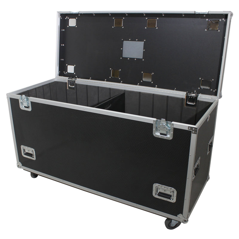 ProX XS-UTL246036W TruckPaX™ Heavy-Duty Truck Pack Utility Flight Case avec séparateur en W et kit de plateau