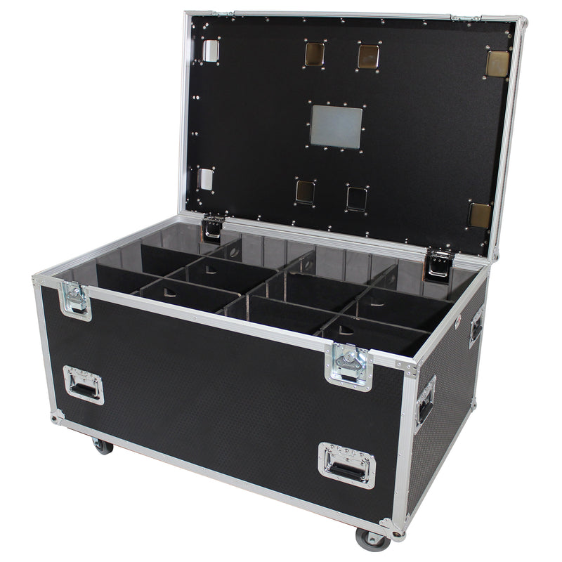 ProX XS-UTL483030W TruckPaX™ Heavy-Duty Truck Pack Utility Flight Case avec séparateur en W et kit de plateau