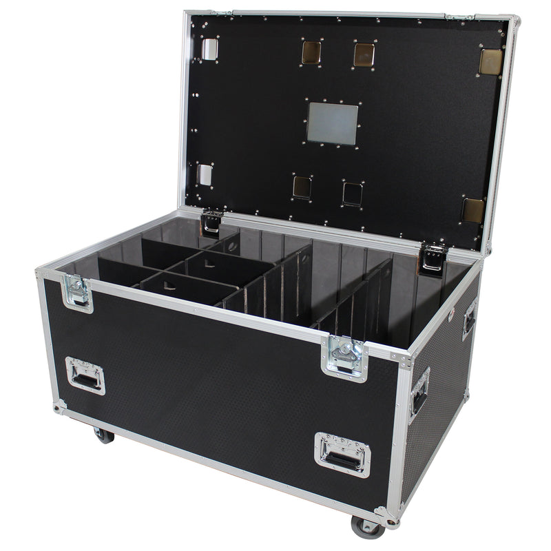ProX XS-UTL483030W TruckPaX™ Heavy-Duty Truck Pack Utility Flight Case avec séparateur en W et kit de plateau