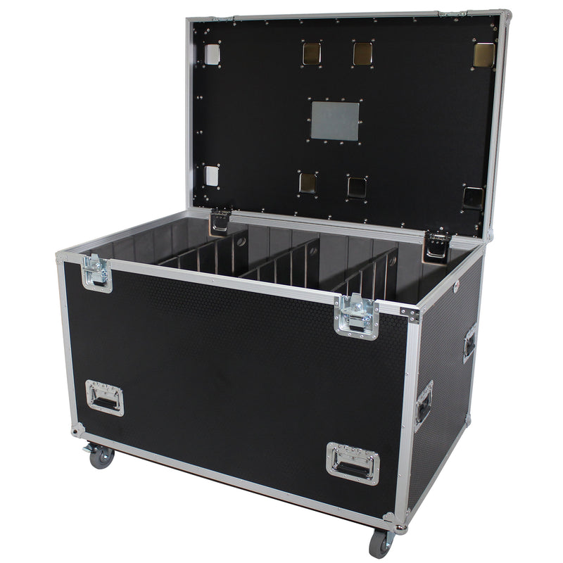 ProX XS-UTL483036W TruckPaX™ Heavy-Duty Truck Pack Utility Flight Case avec séparateur en W et kit de plateau