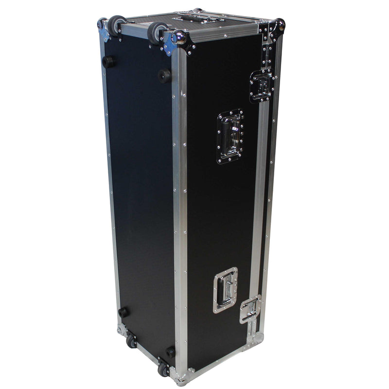 Prox XS-UTL7 48 "Étui de vol utilitaire W 4 roues à profil bas Ext 16" x16 "x48"
