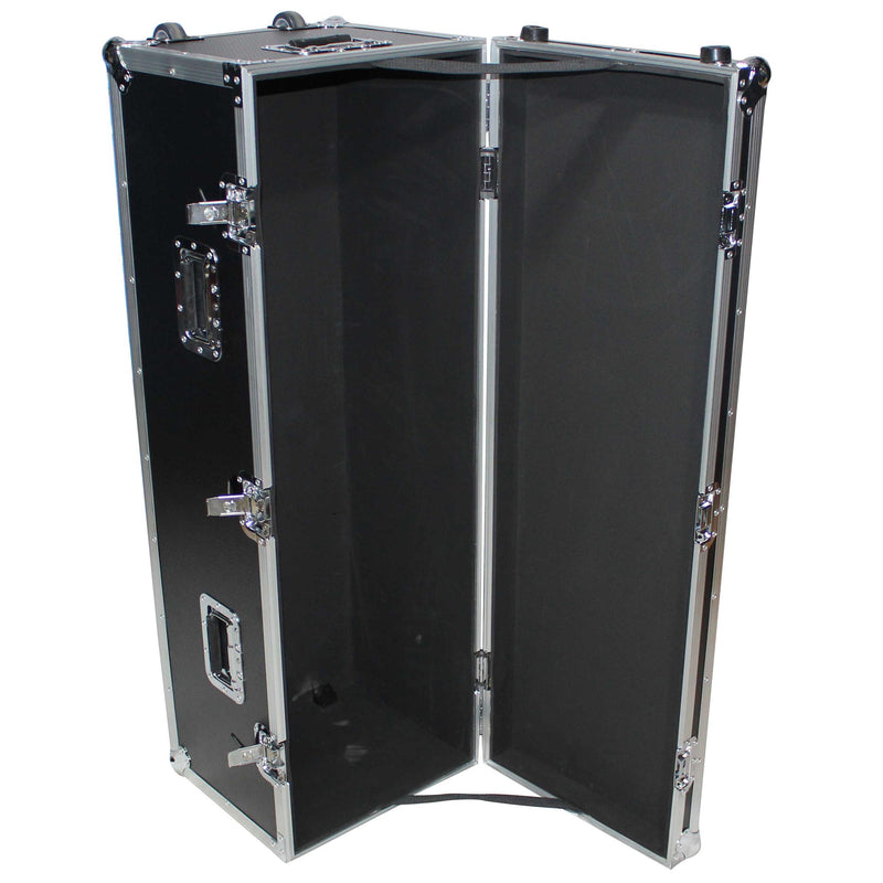 Prox XS-UTL7 48 "Étui de vol utilitaire W 4 roues à profil bas Ext 16" x16 "x48"