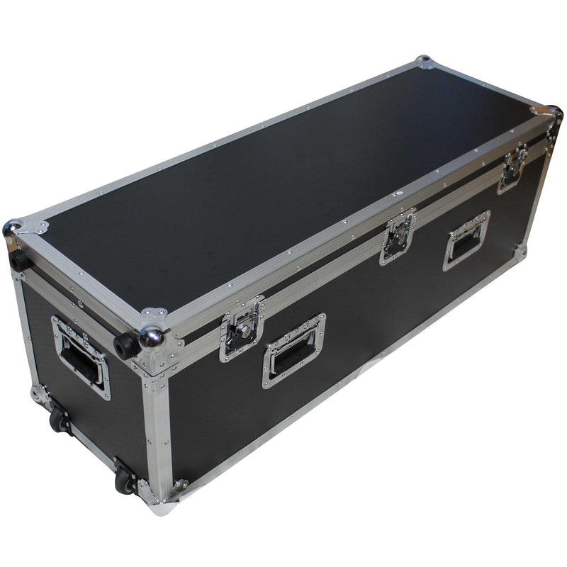Prox XS-UTL7 48 "Étui de vol utilitaire W 4 roues à profil bas Ext 16" x16 "x48"