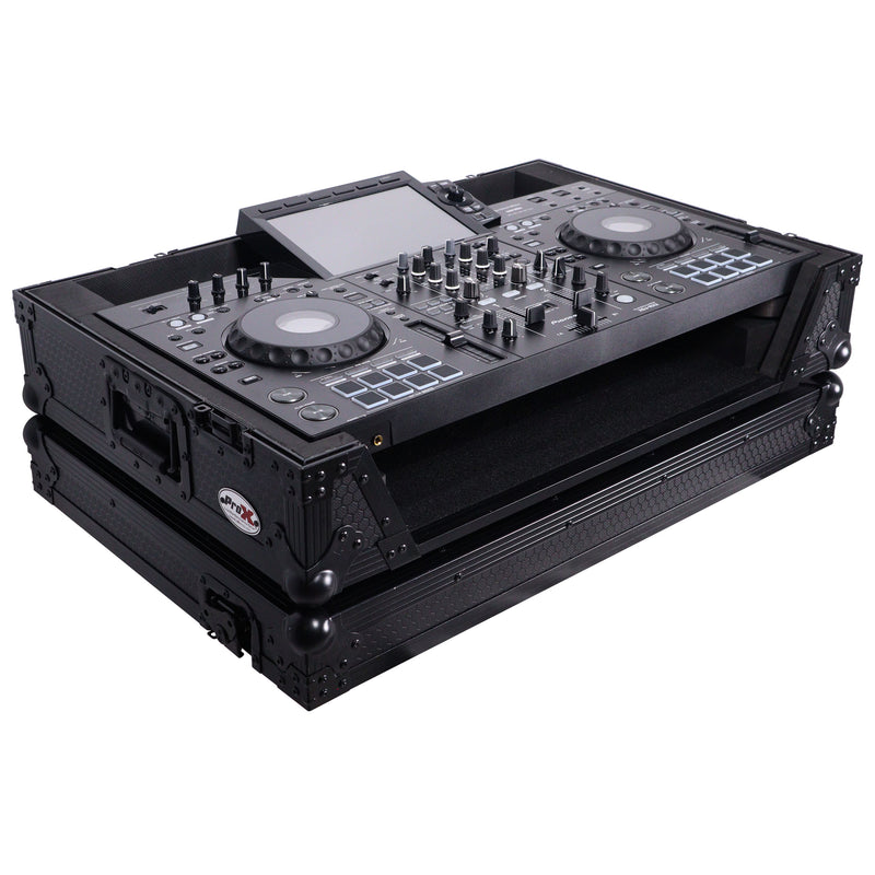 ProX XS-XDJRX3WBL ATA Flight Case ATA Flight Case For Pioneer XDJ-RX3 DJ Controller w/1U Rack Space and Wheels (Black)