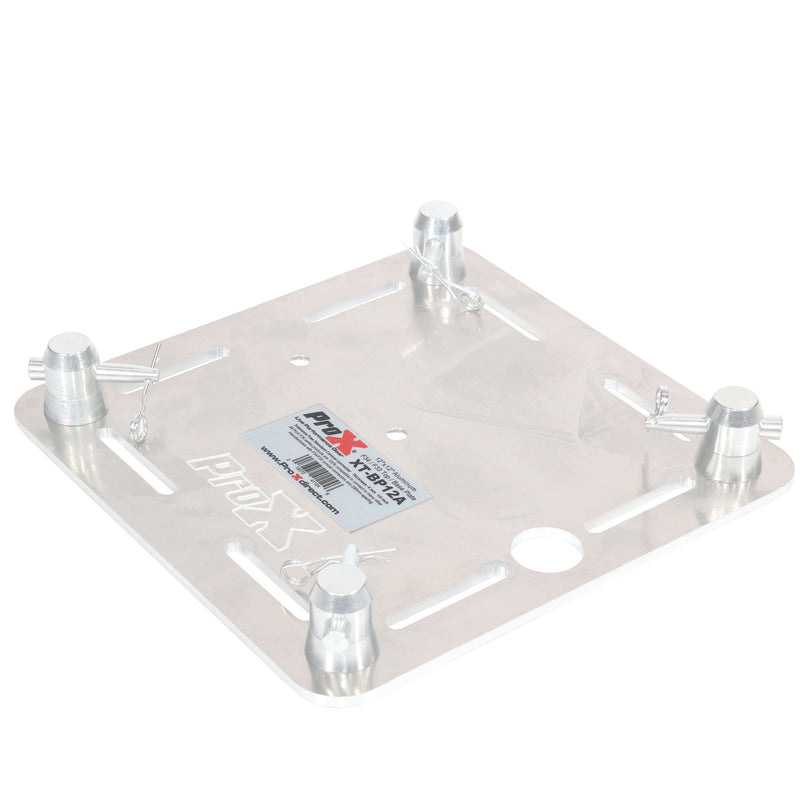 Prox XT-BP12A Aluminium à fente plaque supérieure et goujon en haut-parleur pour F34 Base de ferme - 12 "