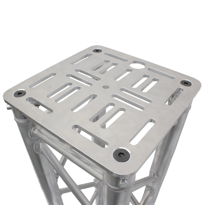 Prox XT-BP12AH 12 "x 12" F34 Ferrèmes de twist de plaque supérieure en aluminium F34 pour les totems