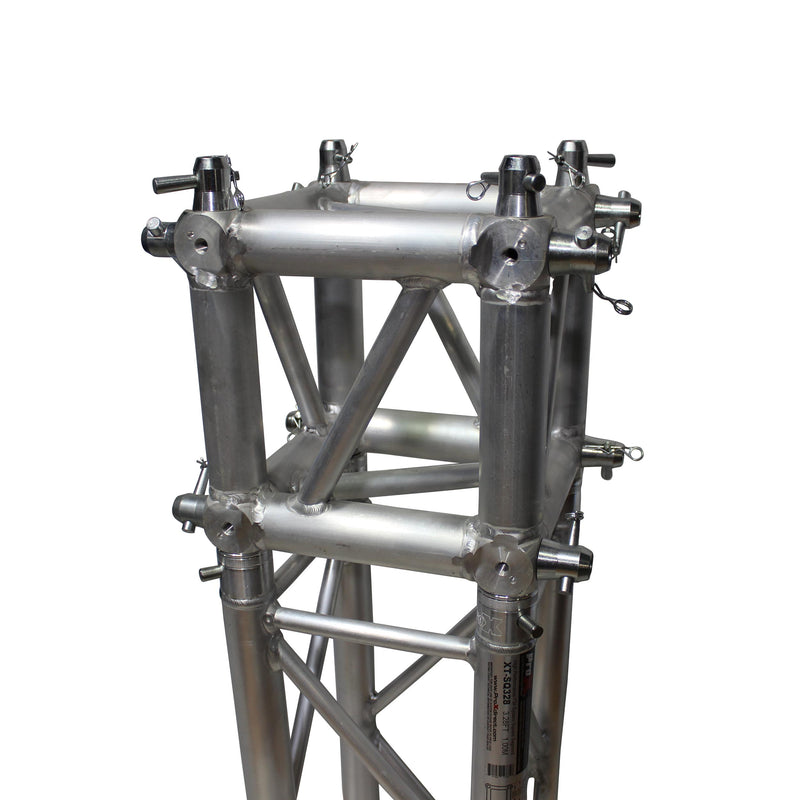 ProX XT-JB6W-4W 6 Way Square Truss Junction Block - Includes 4 Way 16 Half Conical Couplers