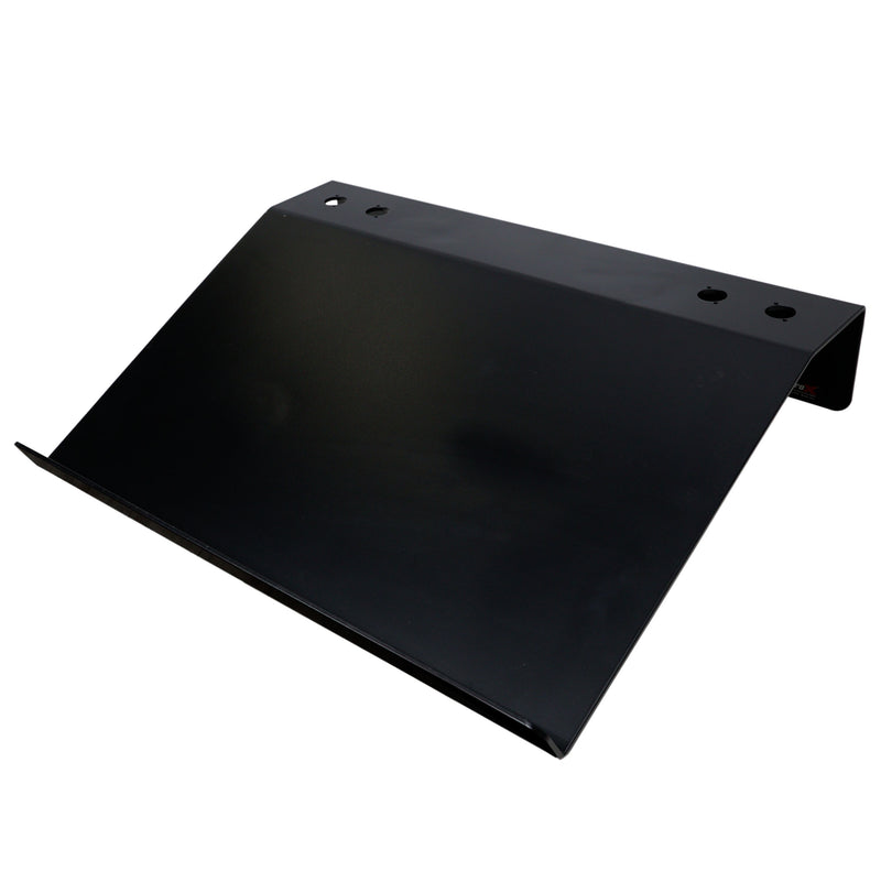 ProX XT-LECTERN24 BL Pupitre en treillis 24" Finition poudre noire en aluminium pour F34 avec 4 perforations pour connecteurs série D