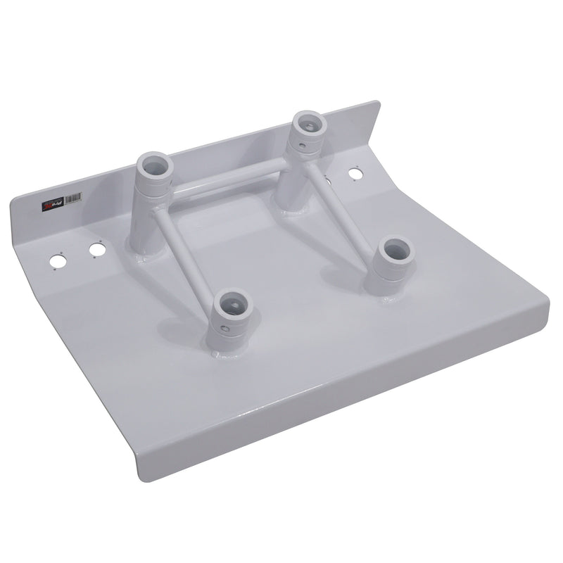 ProX XT-LECTERN24 WH Pupitre en treillis 24" en aluminium pour F34 avec 4 connecteurs perforés pour la série D (finition blanche)