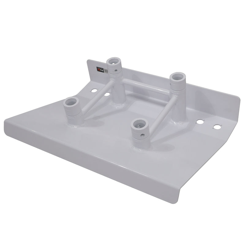 ProX XT-LECTERN24 WH Pupitre en treillis 24" en aluminium pour F34 avec 4 connecteurs perforés pour la série D (finition blanche)