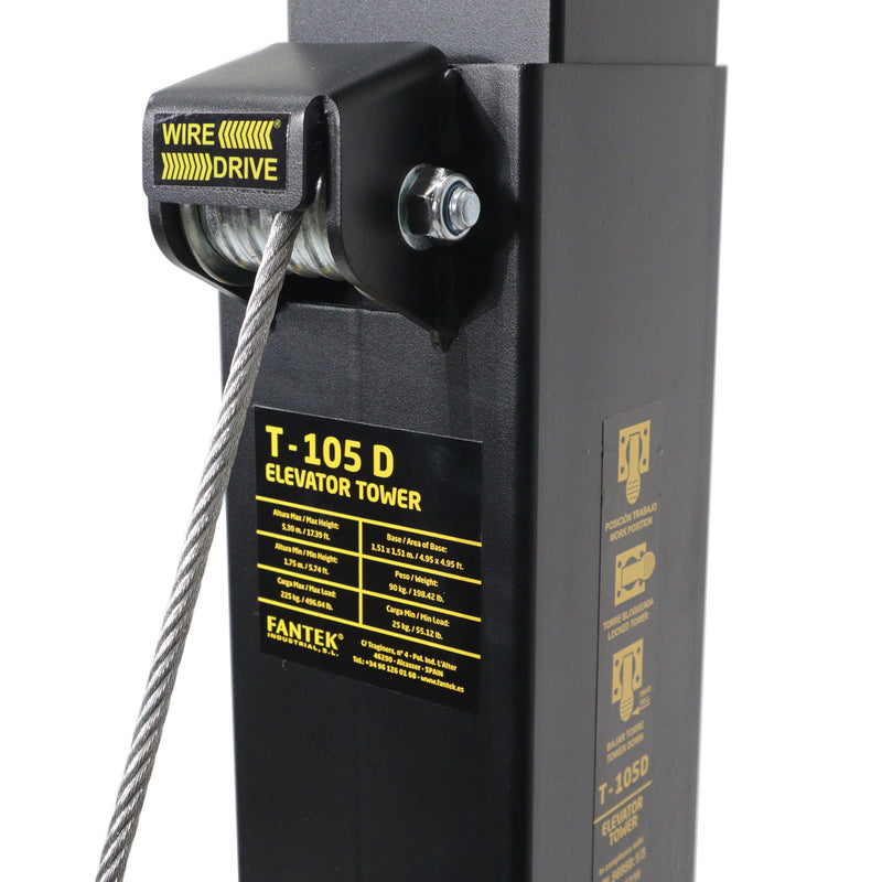 Tour de levage à chargement par le haut ProX XTF-T105D Fantek
