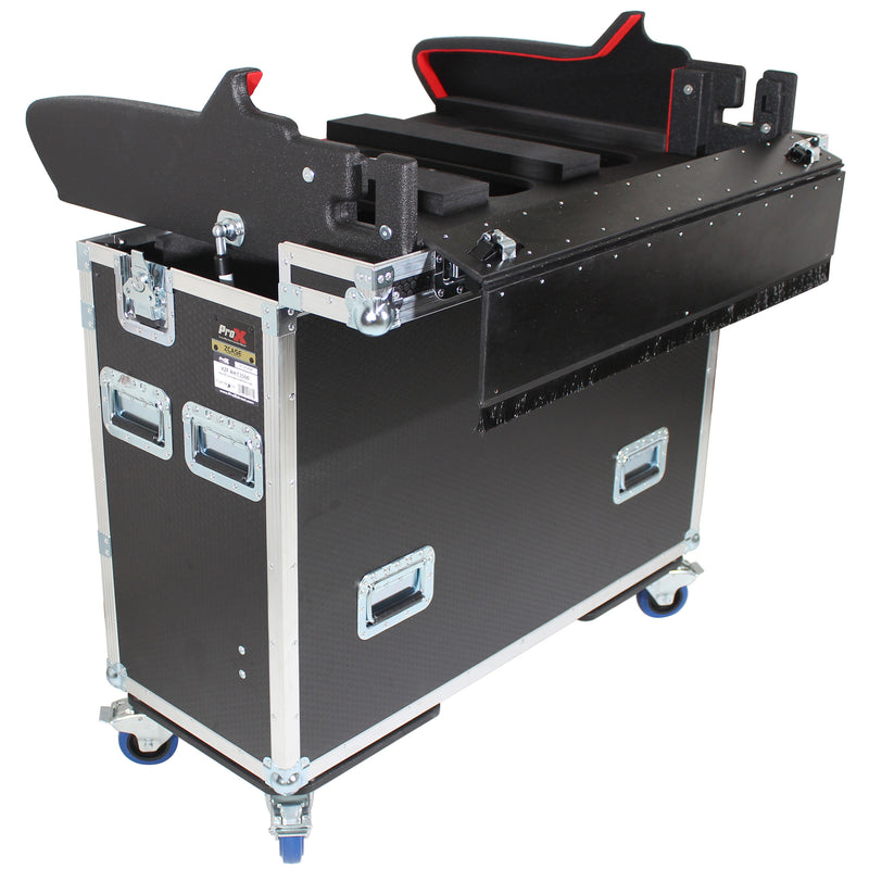 ProX XZF-AHC3500 Flip-Ready Easy Retracting Hydraulic Lift Case for Allen and Heath DLive C3500 Console by ZCase