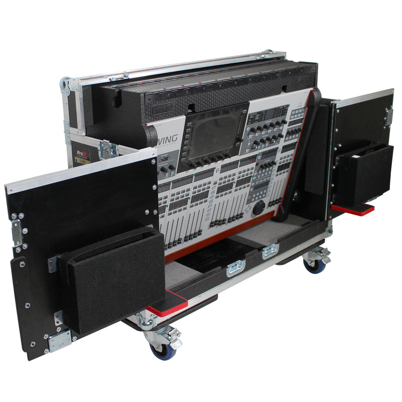 ProX XZF-BWING for Behringer Wing Console Flight Hard Travel Case Flip-Ready Easy Retracting Hydraulic Lift for by ZCase