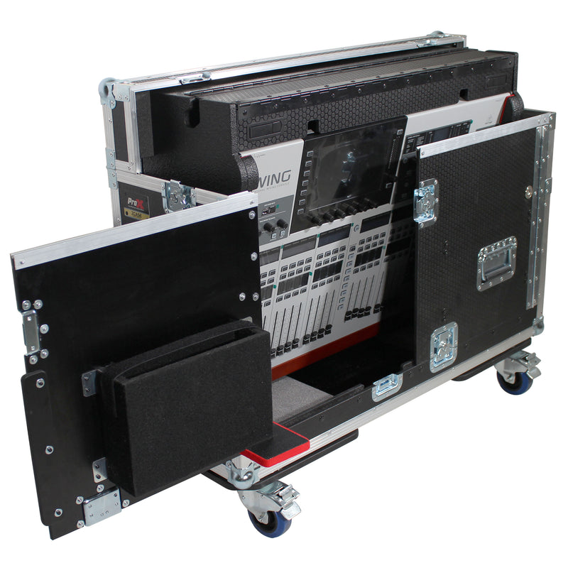ProX XZF-BWING for Behringer Wing Console Flight Hard Travel Case Flip-Ready Easy Retracting Hydraulic Lift for by ZCase