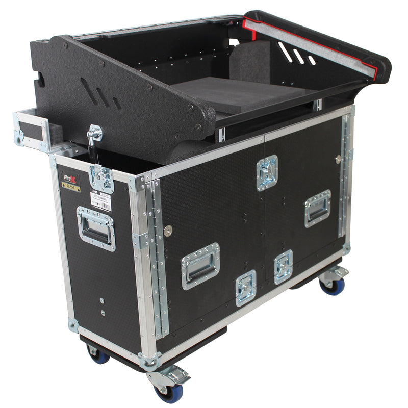 ProX XZF-BWING for Behringer Wing Console Flight Hard Travel Case Flip-Ready Easy Retracting Hydraulic Lift for by ZCase