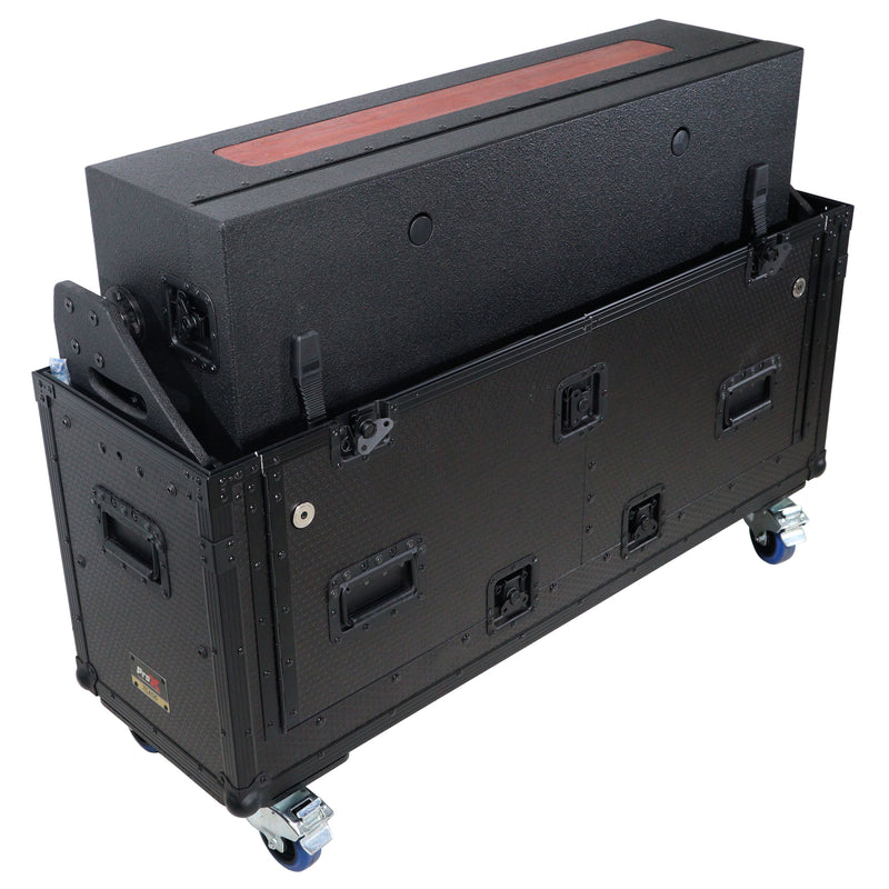 ProX XZF-CDM3K-BLK Flip-Ready Easy Retracting Hydraulic Lift Case