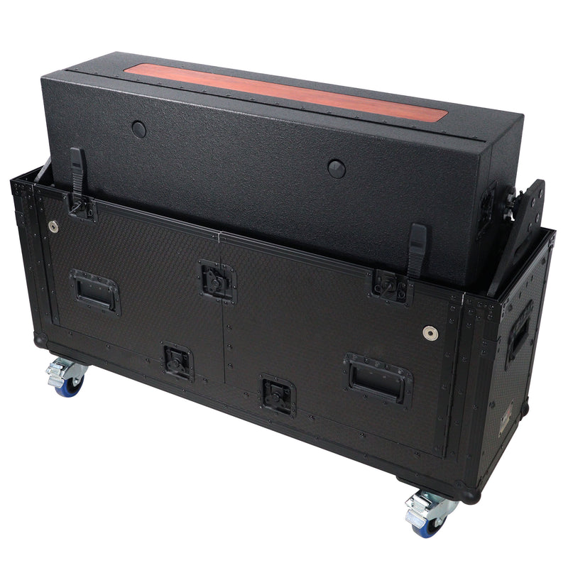 ProX XZF-CDM3K-BLK Flip-Ready Easy Retracting Hydraulic Lift Case