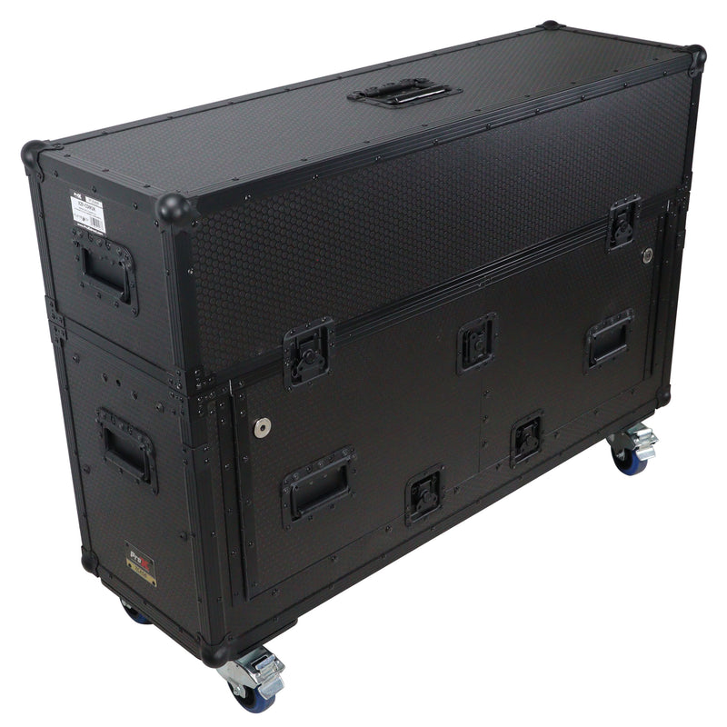ProX XZF-CDM3K-BLK Flip-Ready Easy Retracting Hydraulic Lift Case