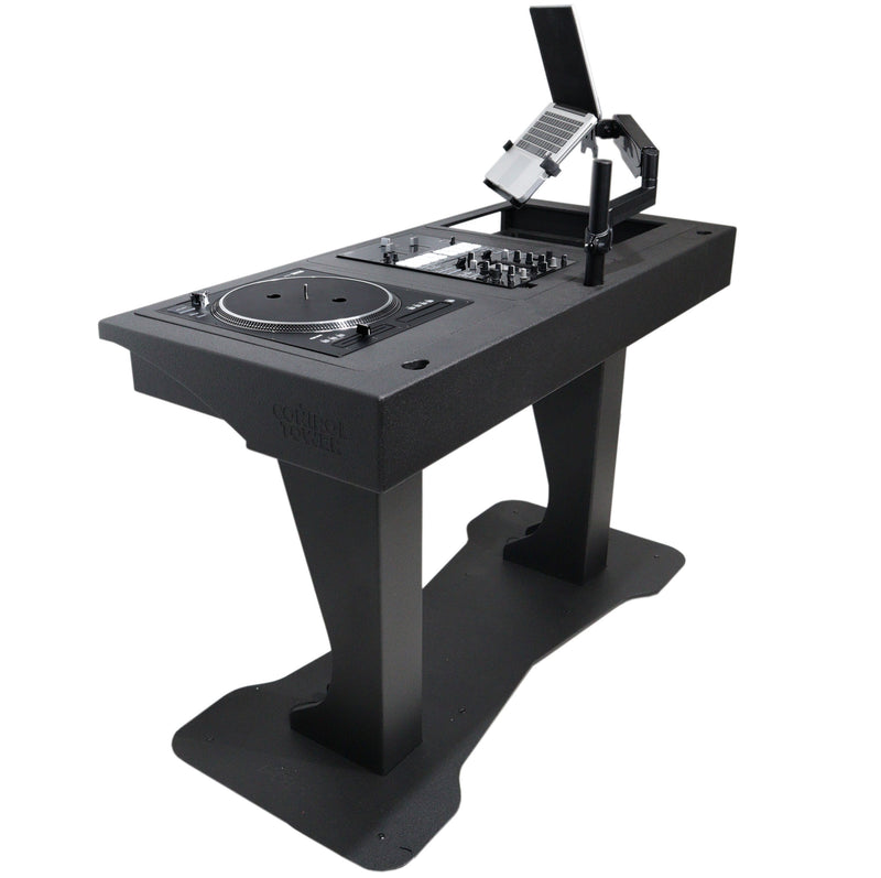 ProX XZF-DJTCDMBLCASE Control Tower DJ Podium w/Road Cases