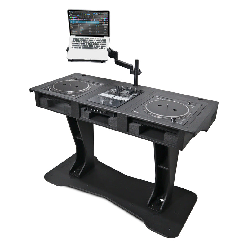 ProX XZF-DJTCDMBLCASE Control Tower DJ Podium w/Road Cases