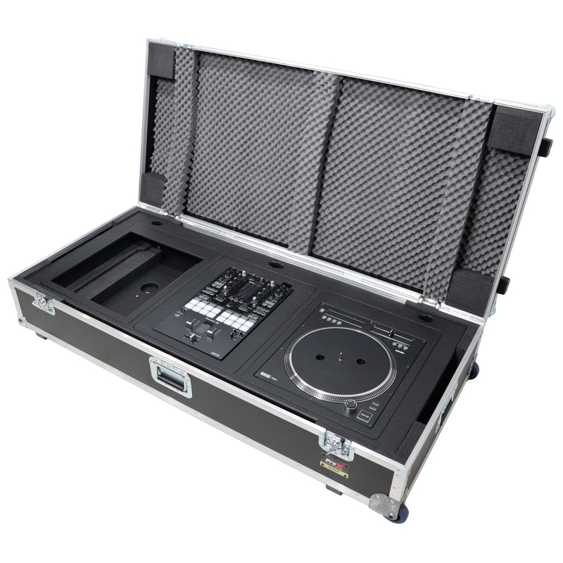 ProX XZF-DJTCDMBLCASE Control Tower DJ Podium w/Road Cases