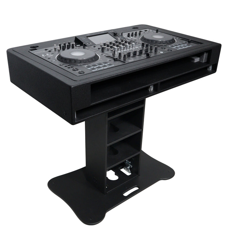 ProX XZF-DJCTBL2UCASE Control Tower DJ Podium with Road Cases