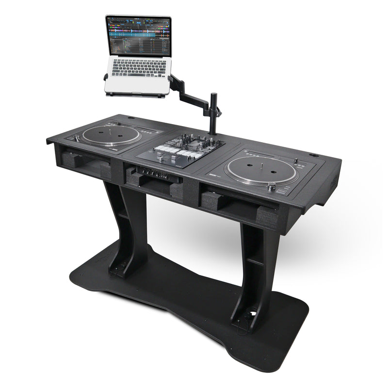 ProX XZF-DJTCDMBLCASE Control Tower DJ Podium w/Road Cases