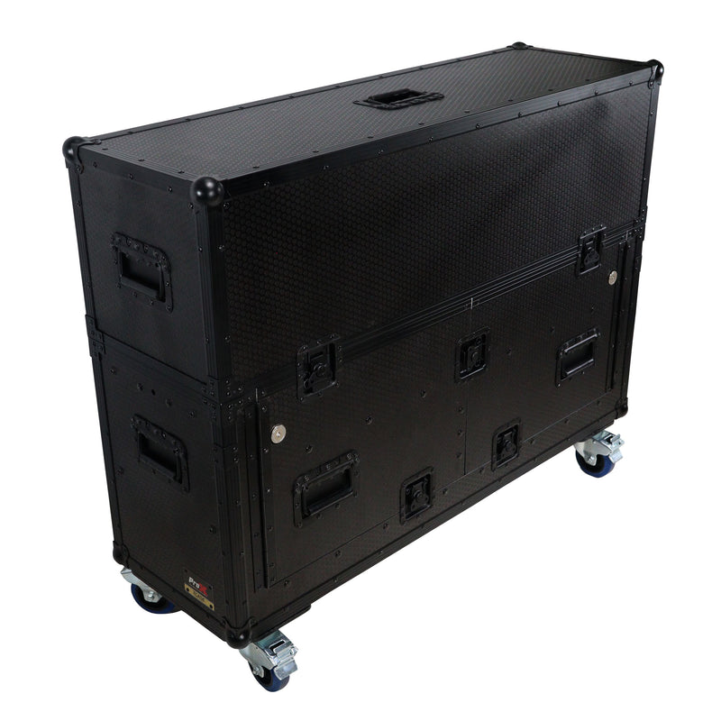 ProX XZF-DNSC6000 Flip-Ready Easy Retracting Hydraulic Lift Case for Denon DJ SC 6000 PRIME and X1850 PRIME