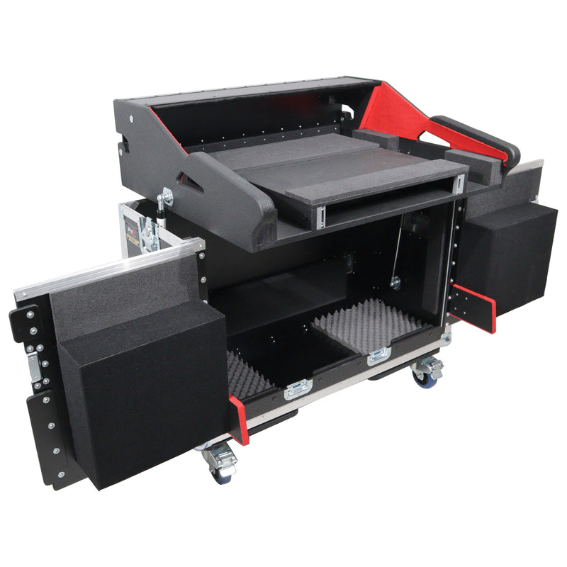 ProX XZF-PRE-SL64S Flip-Ready Easy Retracting Hydraulic Lift Case for PreSonus StudioLive 64S & 32S Mixing Console