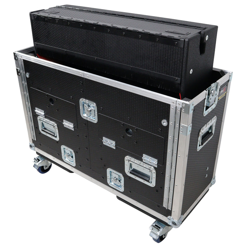 ProX XZF-PRE-SL64S Flip-Ready Easy Retracting Hydraulic Lift Case for PreSonus StudioLive 64S & 32S Mixing Console