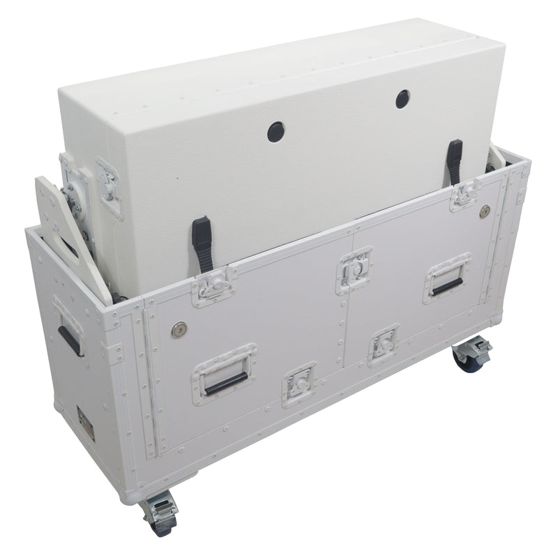 ProX XZF-UCXX Flip-Ready Easy Retracting Hydraulic Lift Case (White)