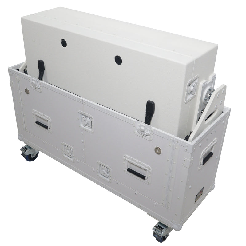 ProX XZF-UCXX Flip-Ready Easy Retracting Hydraulic Lift Case (White)