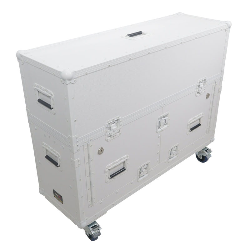 ProX XZF-UCXX Flip-Ready Easy Retracting Hydraulic Lift Case (White)