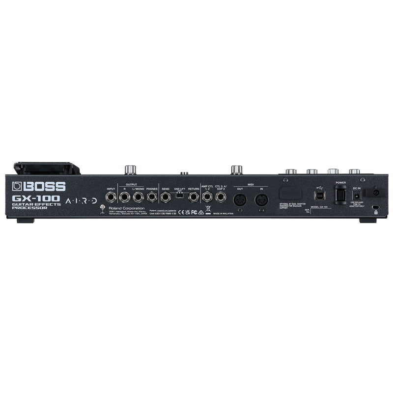 BOSS GX-100 Processeur multi-effets de guitare électrique et modélisateur AMP avec écran tactile