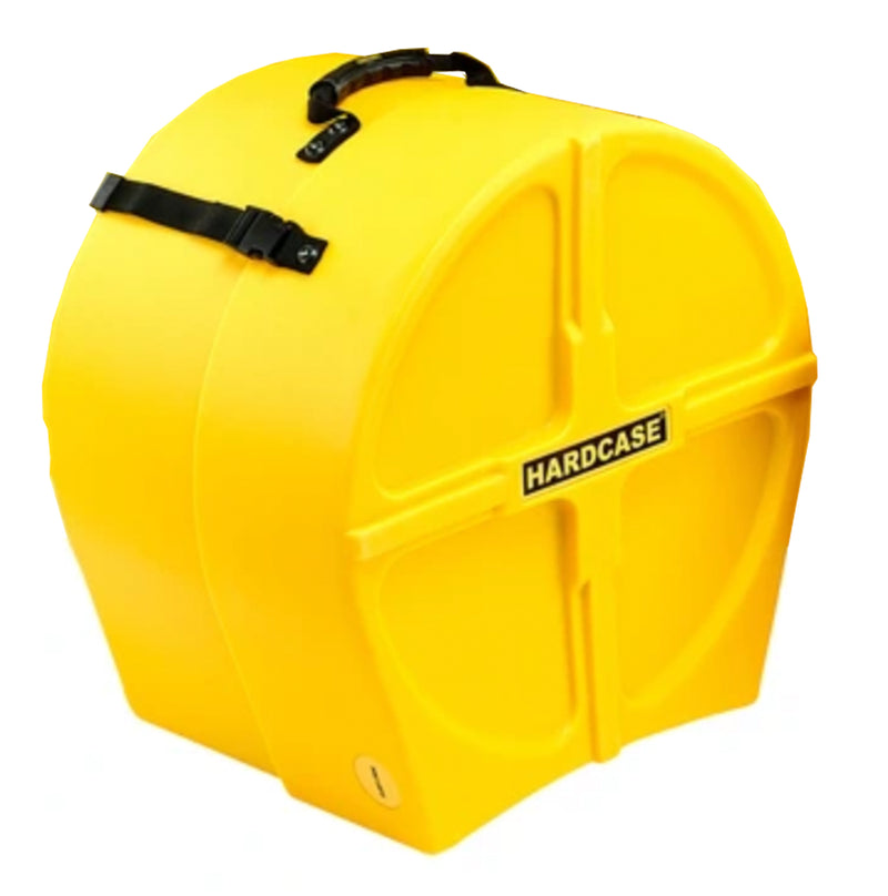 Hardcase HNP14FTY 14" Floor Tom Drum Case (Yellow)