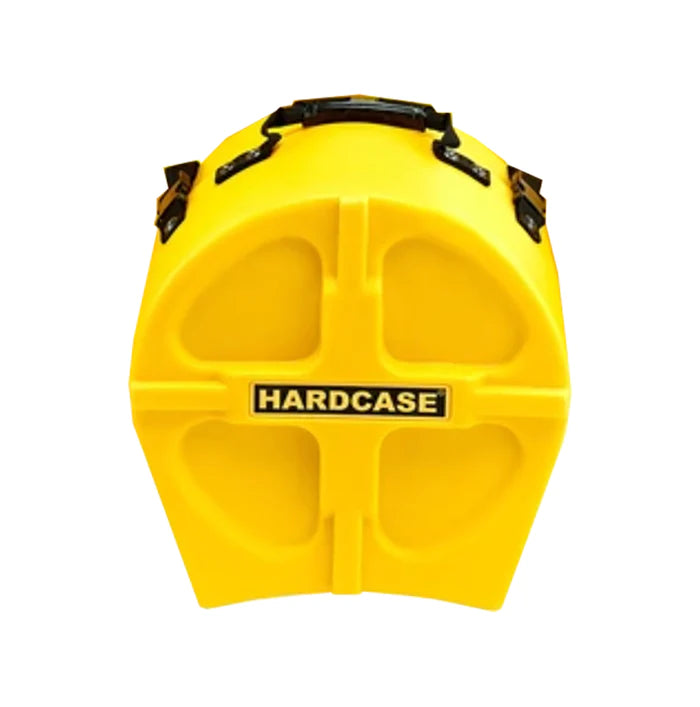 Hardcase HNP8TY 8" Rack Tom Drum Case With Pads (Yellow)