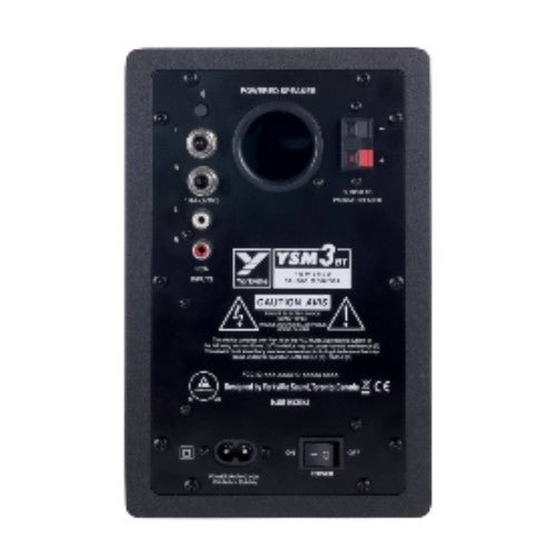Yorkville YSM3BT Powered 50W 3.5" Monitor with Bluetooth - Pair