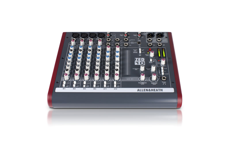 Mélangeur miniature polyvalent Allen &amp; Heath ZED-10 