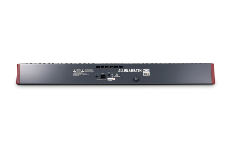 Allen &amp; Heath ZED-436 Mélangeur d'enregistrement à 36 entrées et 4 bus avec connexion USB 