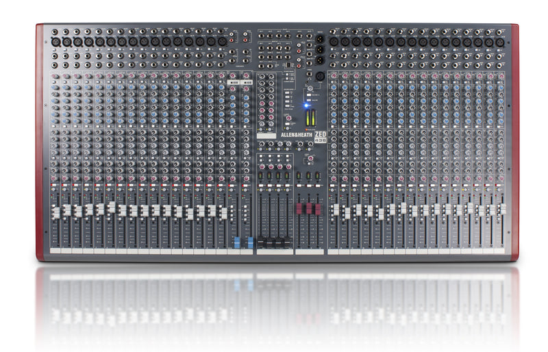 Allen &amp; Heath ZED-436 Mélangeur d'enregistrement à 36 entrées et 4 bus avec connexion USB 