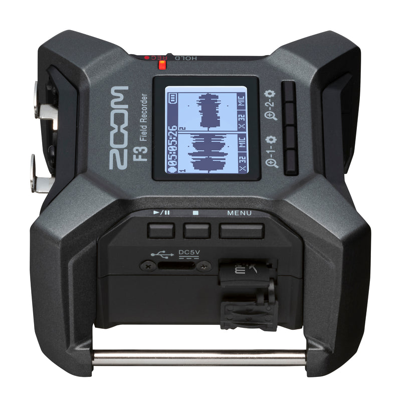 Enregistreur de terrain compact multipiste Zoom F3