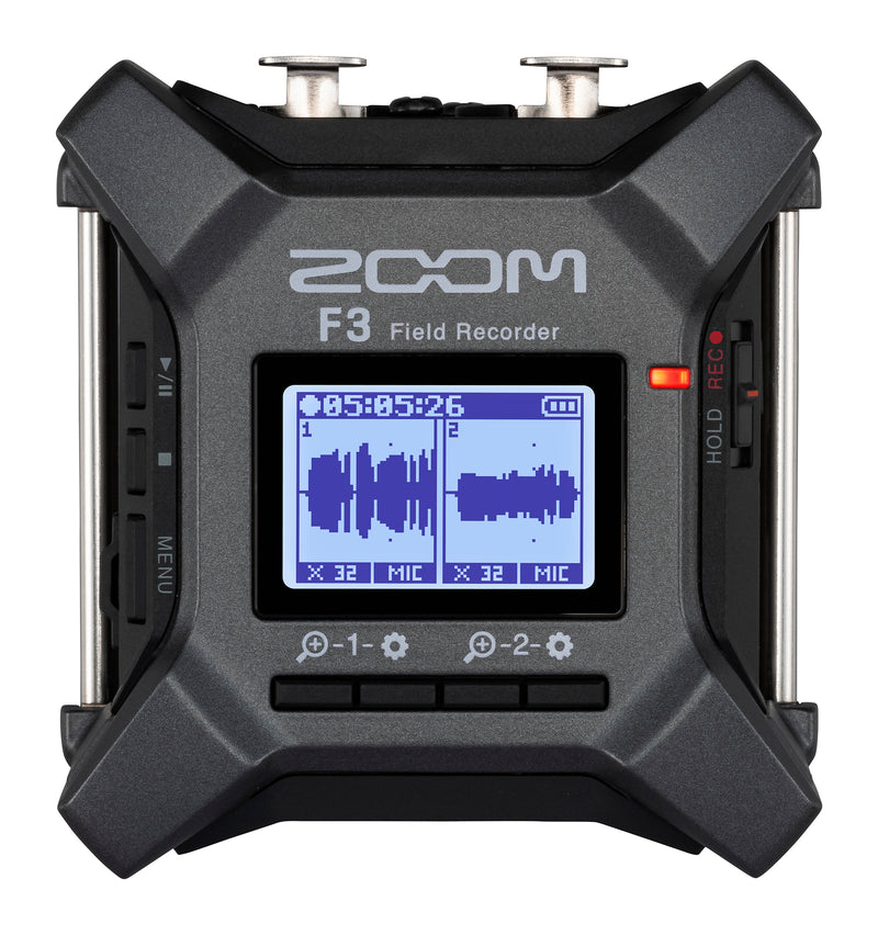 Enregistreur de terrain compact multipiste Zoom F3