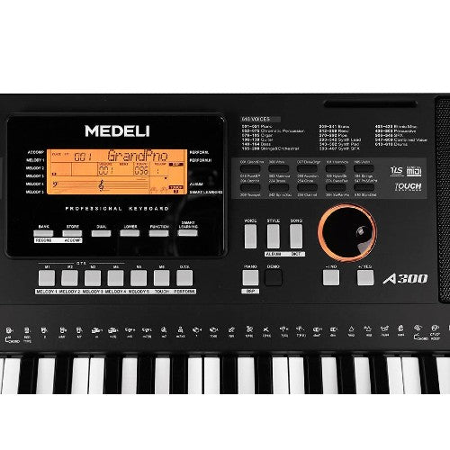 Clavier d'accompagnement à 61 touches Medeli A300 Aspire Series