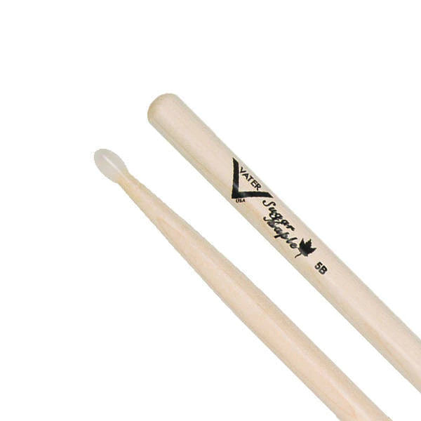 Vater VSM5BN Sugar Maple 5B Nylon Tip Drumsticks