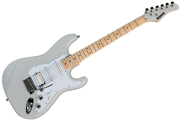 Kramer KF21PGCT Focus VT-211S Guitare électrique avec micros Kramer Alnico - Gris étain