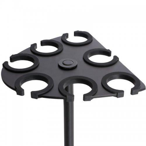 On-Stage Stands Msa2700 Multi Mic Holder 7 Mic Holder - Red One Music