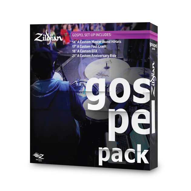 Zildjian AC0801G A Custom Gospel Cymbal Pack - 5 Pieces