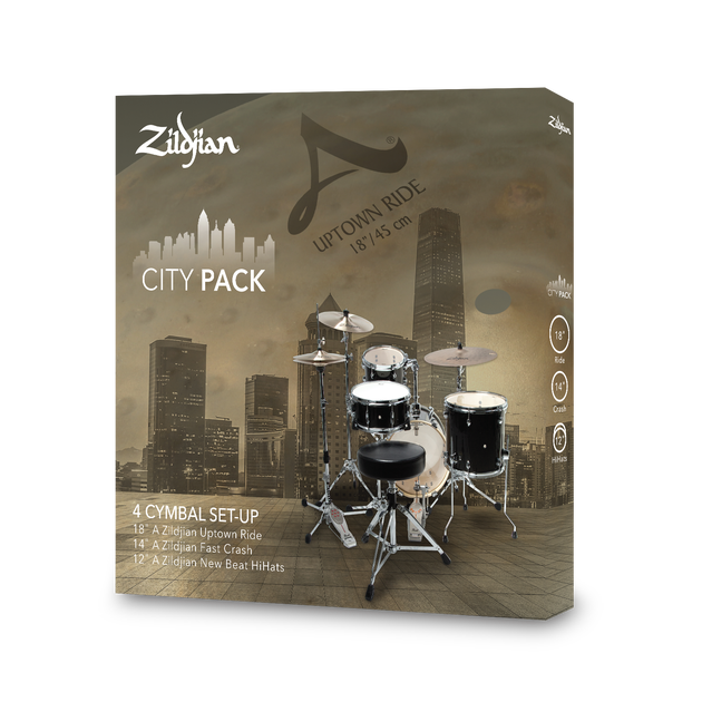 Zildjian ACITYP248 A Zildjian City Cymbal Pack
