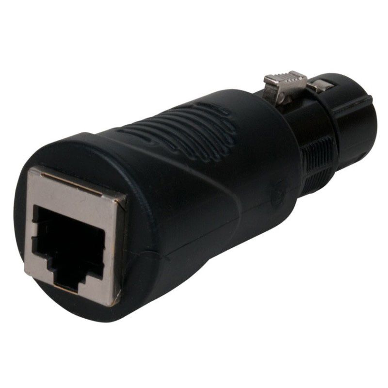 American DJ ACRJ453PFM Adaptateur RJ45 vers DMX femelle 3 broches